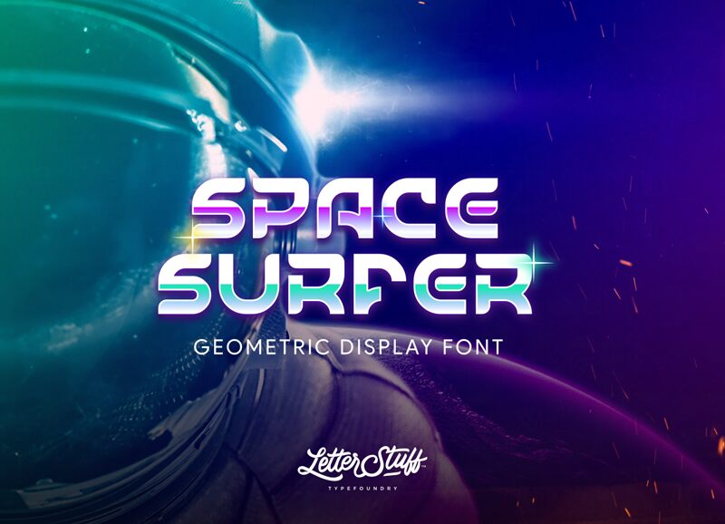 SpaceSurfer Czcionka