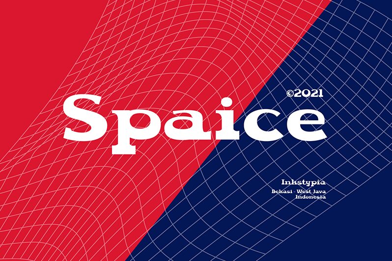 Spaice Schriftart
