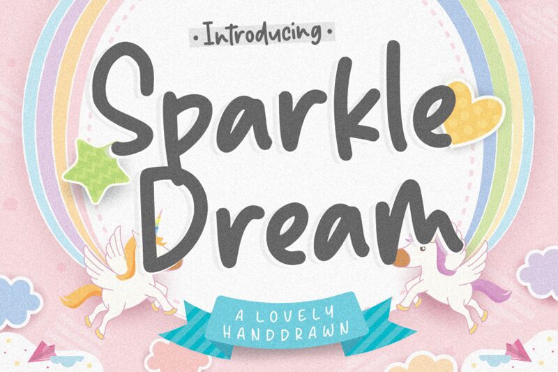 Sparkle Dream Druh písma