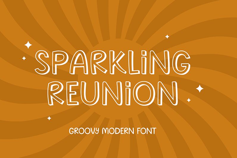 SparklingReunion Font