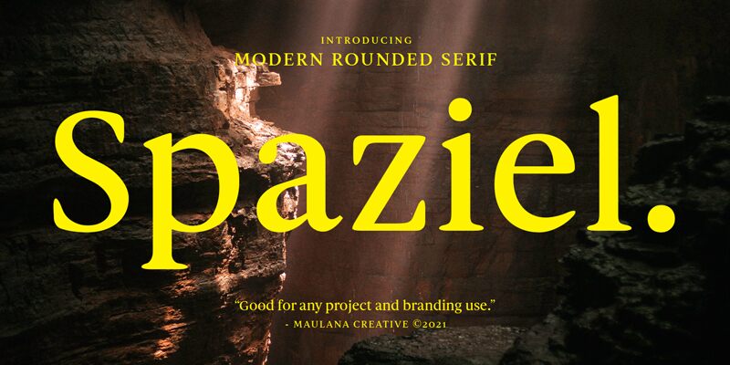 Spaziel Serif Czcionka
