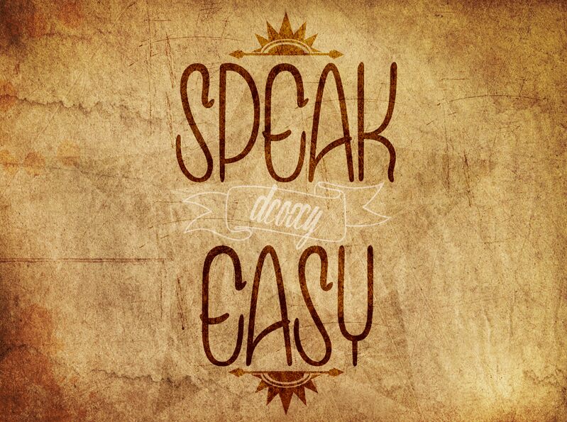 Speak Easy フォント