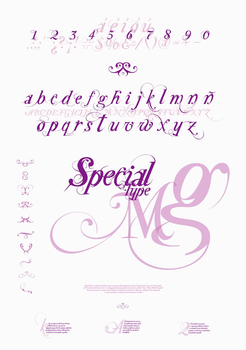 Special Type Schriftart