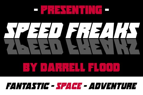 Speed Freaks Schriftart