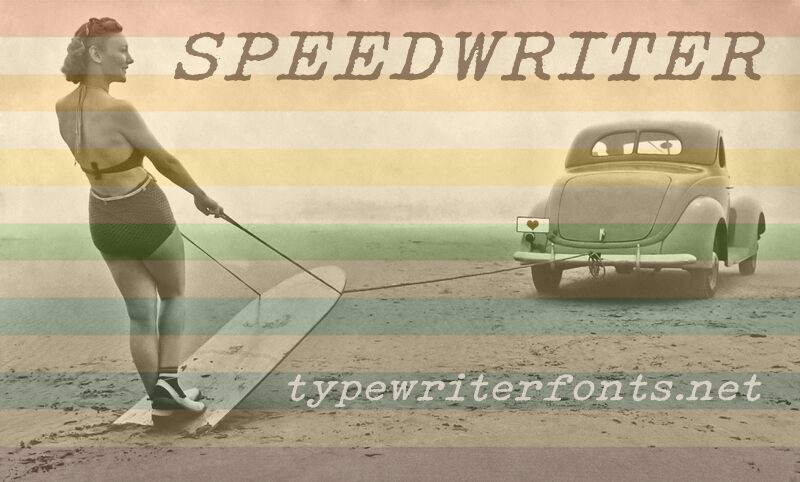 Speedwriter Czcionka