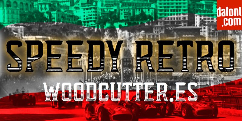 Speedy Retro Czcionka