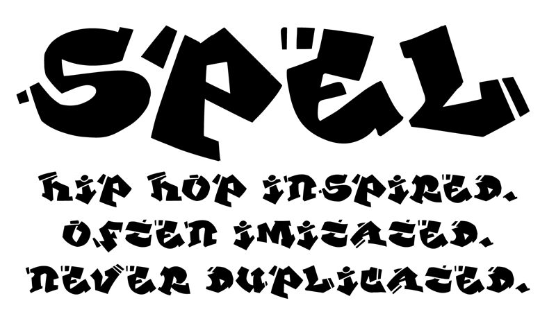 Spel Schriftart