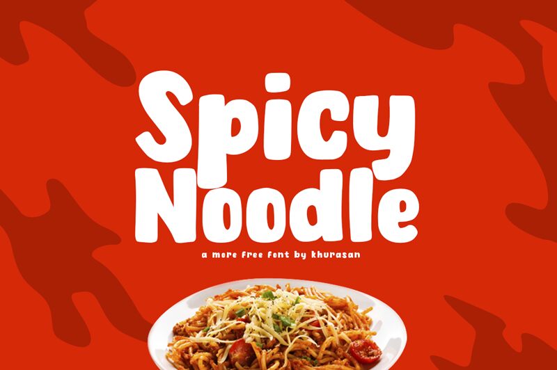 Spicy Noodle Шрифт