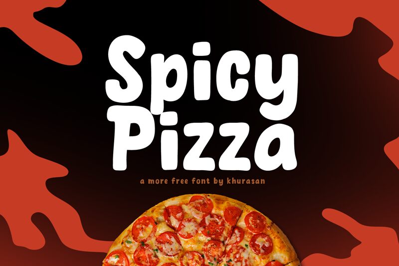 Spicy Pizza Schriftart