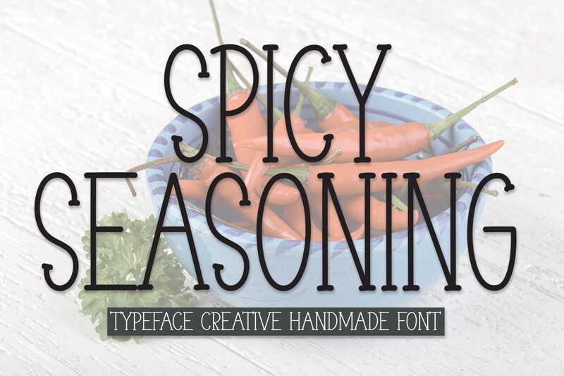 Spicy Seasoning 字体