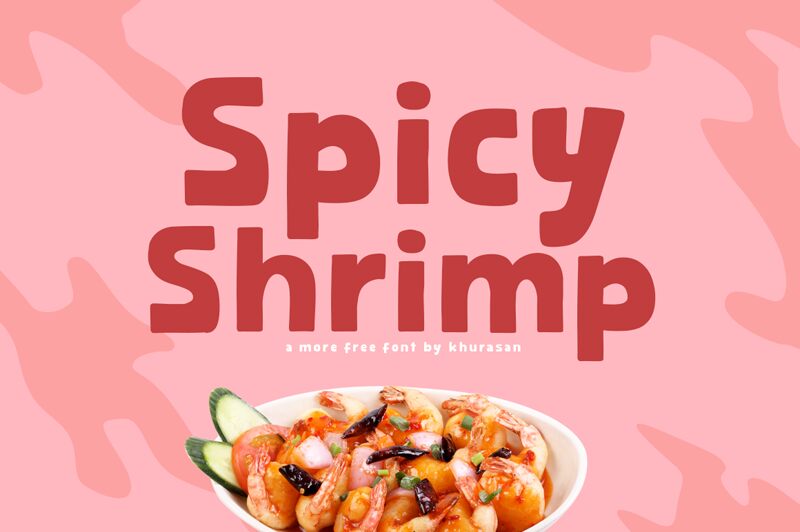 Spicy Shrimp Шрифт