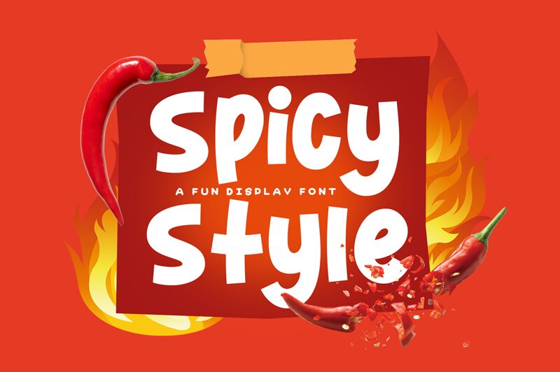 Spicy Style Schriftart