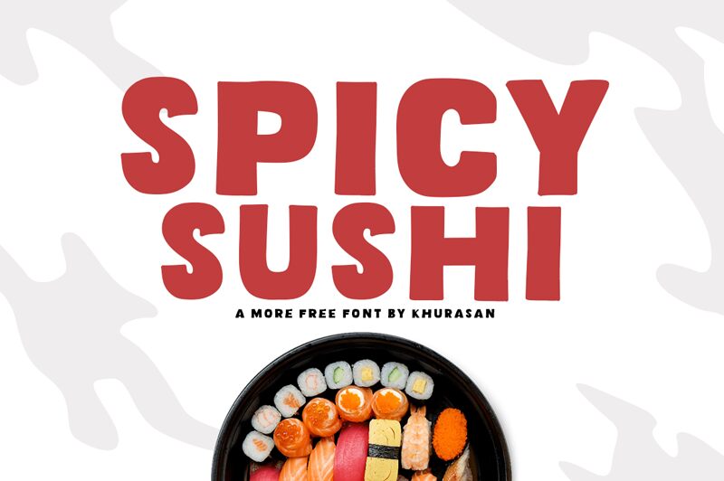 Spicy Sushi Шрифт