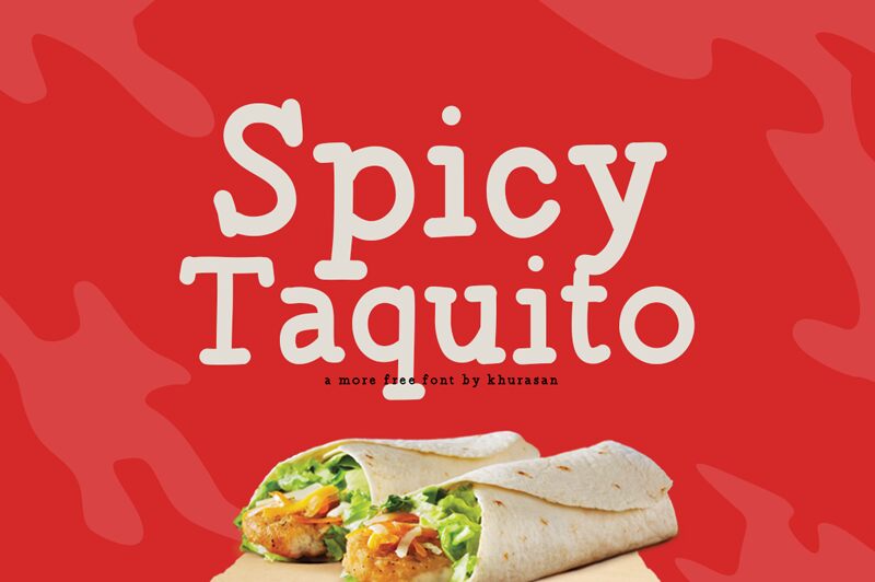 Spicy Taquito الخط 