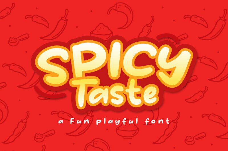 Spicy Taste 字体