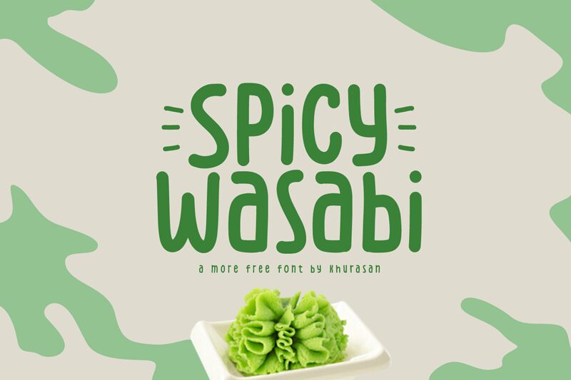 Spicy Wasabi Schriftart