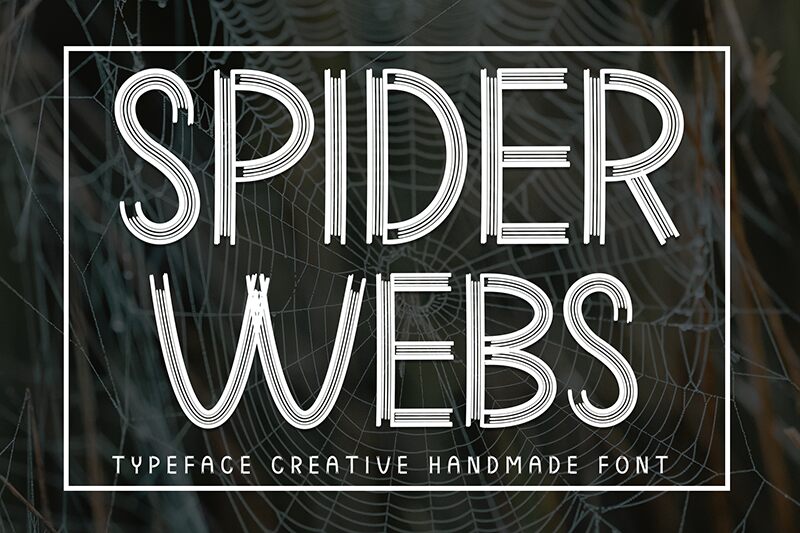 Spider Webs الخط 