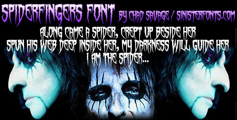 Spiderfingers Font