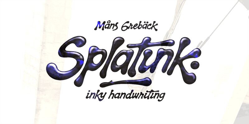 Splatink Font