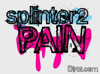 Splinter2 Czcionka
