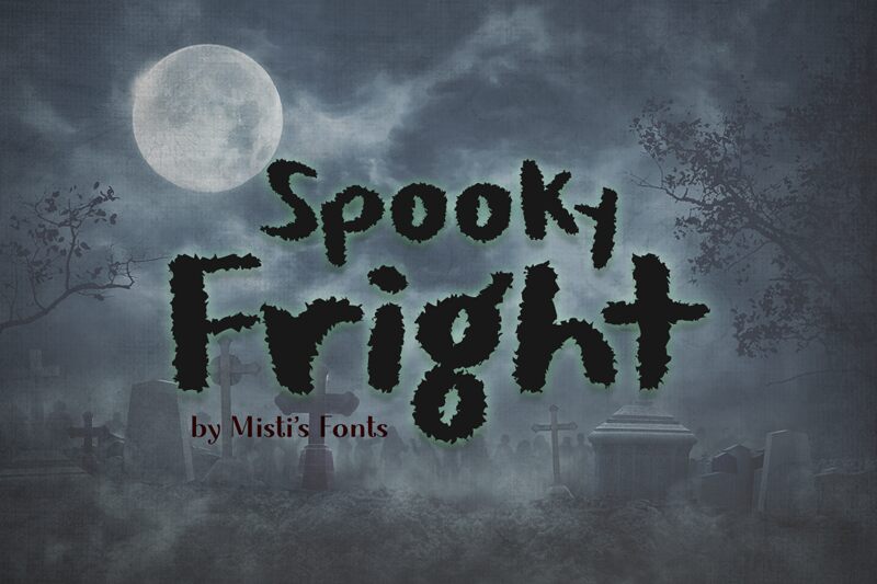 Spooky Fright Schriftart