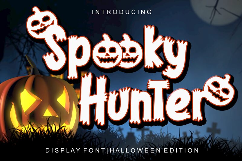 Spooky Hunter Schriftart