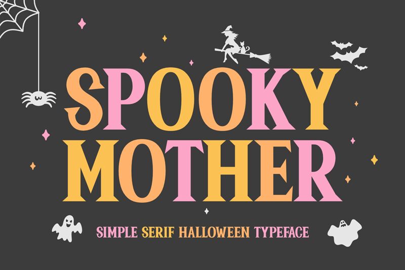 Spooky Mother Шрифт