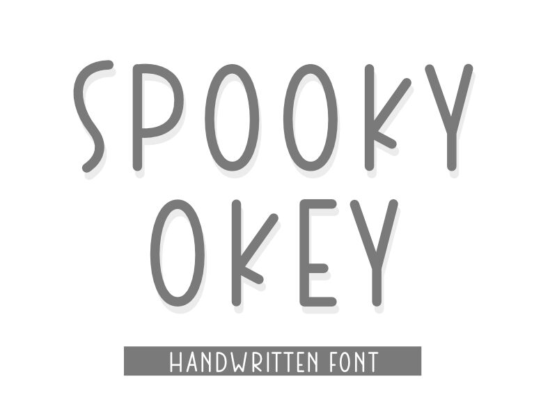 Spooky Okey 字体