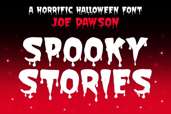 Spooky Stories Schriftart