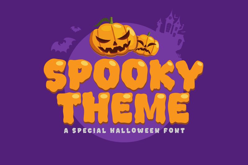Spooky Theme Schriftart