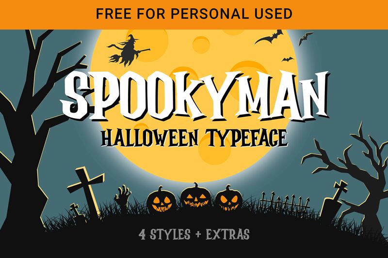 Spookyman Czcionka