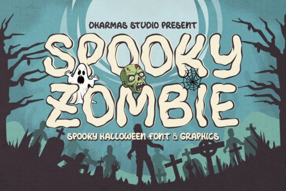 Spooky Zombie Schriftart