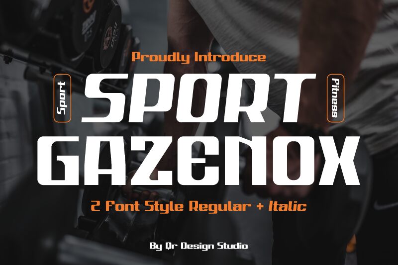 Sport Gazenox Czcionka