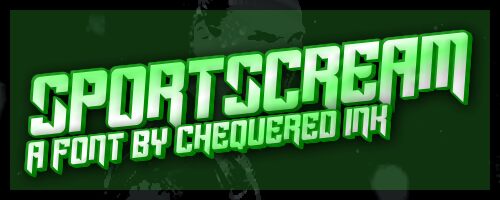 Sportscream Czcionka