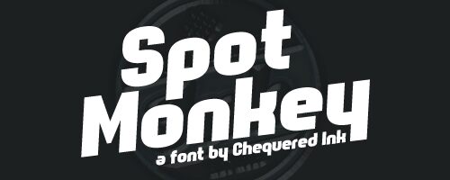 Spot Monkey Czcionka