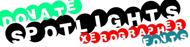 SpotLights Druh písma