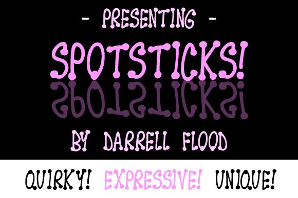 Spotsticks Czcionka