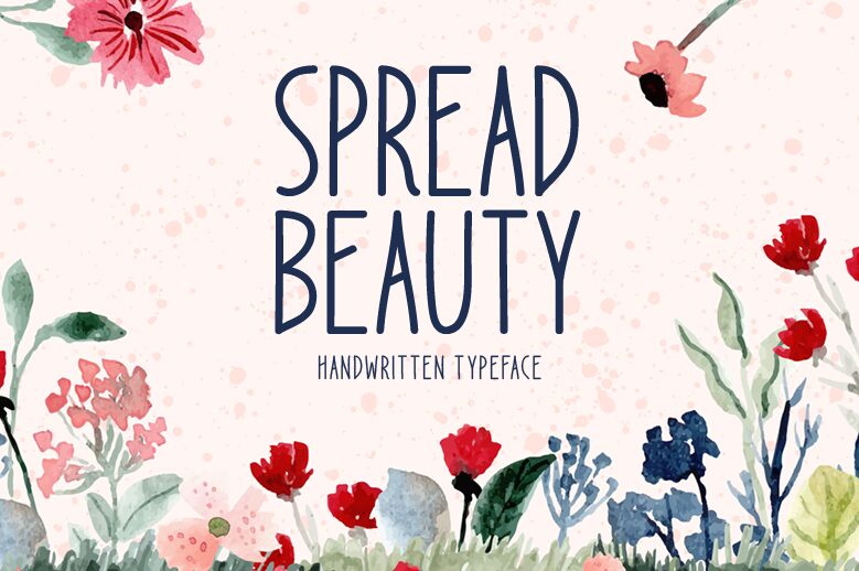 Spread Beauty 字体