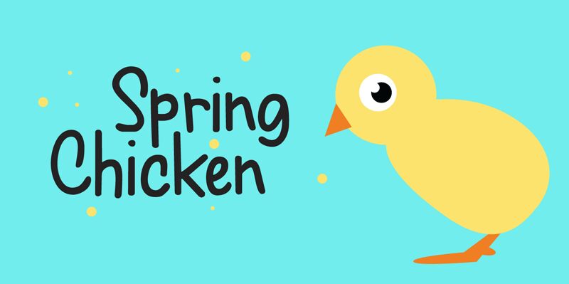 Spring Chicken Schriftart