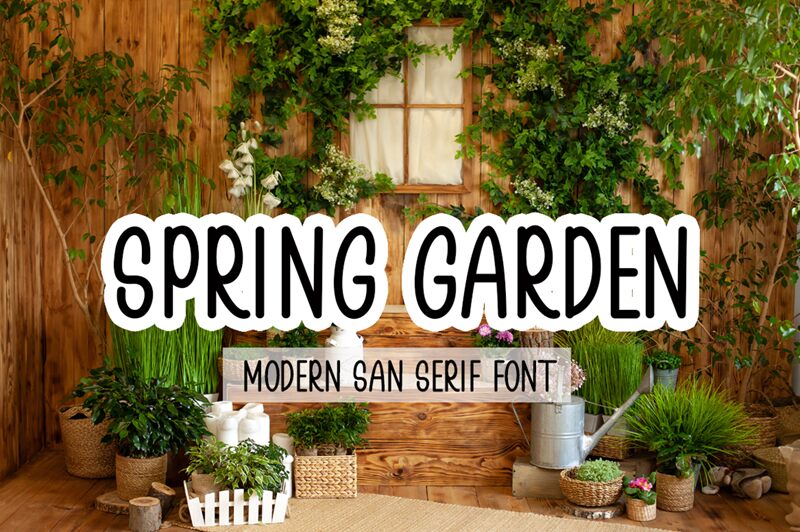 Spring Garden Carattere