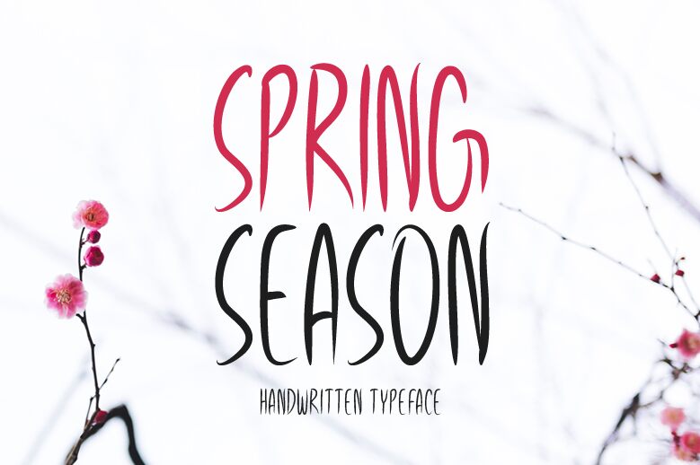 Spring Season フォント