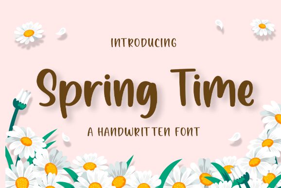 Spring Time Czcionka