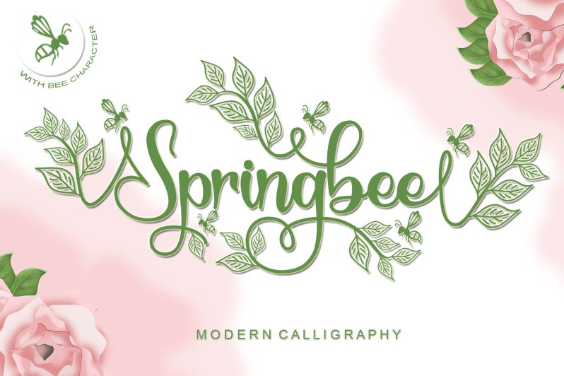 Springbee Schriftart