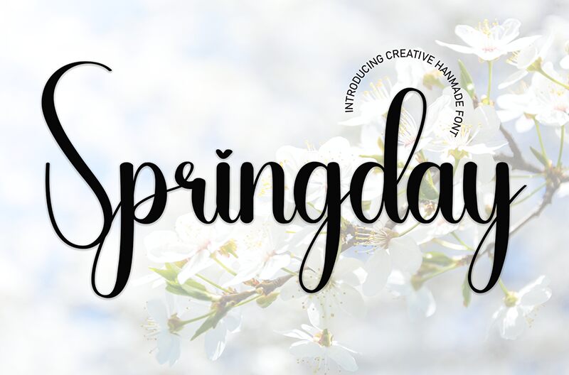 Springday 字体