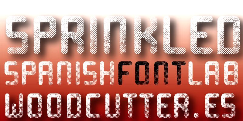 Sprinkled Czcionka