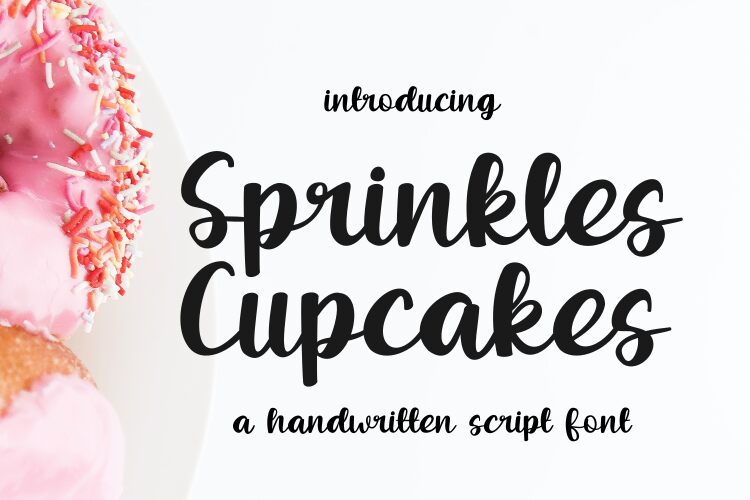 Sprinkles Cupcakes Шрифт