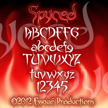 Spyced Schriftart