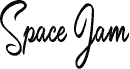 Náhled písma Space Jam Personal Use