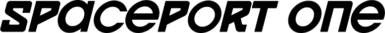 Spaceport One Italic