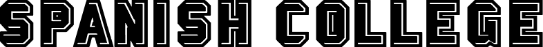Preview of the Spanish College font